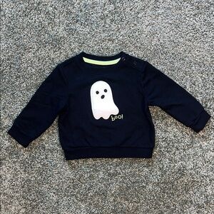 Cat & Jack Ghost Graphic Sweatshirt – 6-9 Months – NWOT
